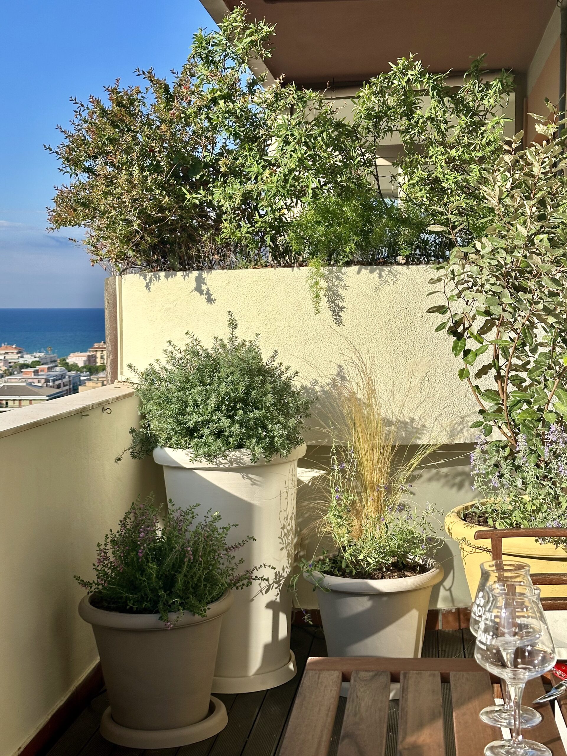 Un terrazzo mediterraneo